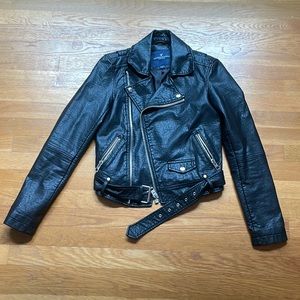 American Eagle leather jacket